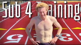 Sub 4 Mile Attempt Training || Week of Workouts