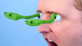 SNAKES GROW OUT EYES!