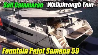 Amazing Sail Catamaran ! 2023 Fountain Pajot Samana 59