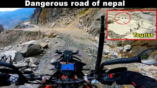 DEADLIEST ROADS MUSTANG VALLEY Nepal 🇳🇵 | MUKTINATH TO POKHARA BIKE RIDE