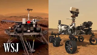 China’s Zhurong vs. NASA’s Perseverance: Rover Tech in Mars Space Race | WSJ