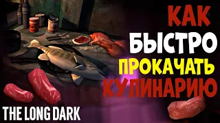 КАК БЫСТРО ПРОКАЧАТЬ КУЛИНАРИЮ В ИГРЕ✦THE LONG DARK