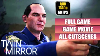 Twin Mirror [Full Game Movie - All Cutscenes Longplay] Gameplay Walkthrough No Commentary [1440p PC]