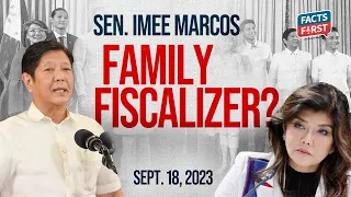 Imee Marcos: Kritiko o kakampi ni BBM?