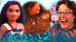 MOANA 2 Teaser Trailer REACTION!