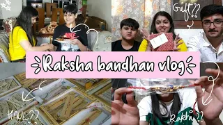 RAKSHA BANDHAN VLOG (rakhi shopping,rakhi ceremony,haul,gifts and more)