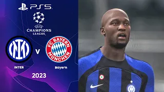 eFootball 2023 - Inter Milan vs. Bayern Munich - UEFA Champions League 22/23 | PS5