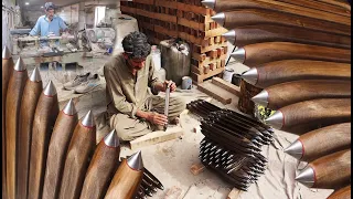 How Power Looms Shuttles (Bobbin) are Manufactured: Crafting the Backbone of Textile Manufacturing