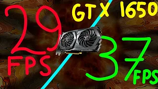 Разгон видеокарты MSI GTX 1650 GAMING X 4G без поднятия напряжения ядра. Прирост составил +27,5%