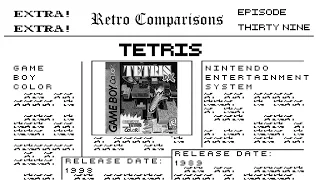 NES Vs Game Boy Color - Tetris