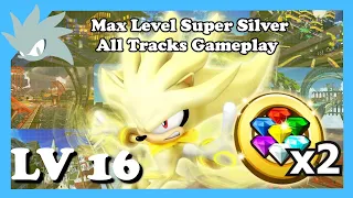 SFSB: MAX Level Super Silver All Tracks Gameplay