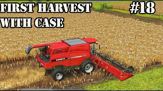 FS 16. Timelapse # 18. Harvest with a new combine.