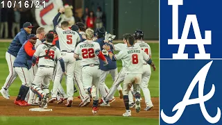 Atlanta Braves vs Los Angeles Dodgers: NLCS Game 1 Highlights