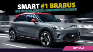 Previewed: smart #1 Brabus – 422 HP Dual Motor, Launching in Q4 2023