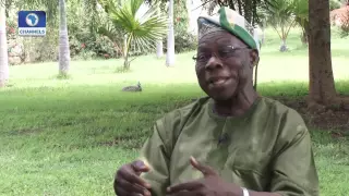 Channels Book Club 010915 Obasanjo's Take On Soyinka