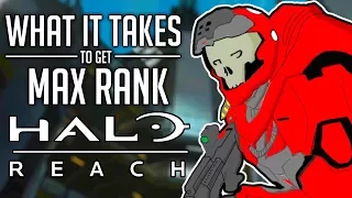 What It Takes to Get Max Rank in Halo Reach (Inheritor)