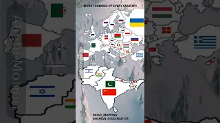 Worst enemies of every country