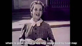 Bette Davis--"Fraction of a Second", Marian Seldes, Linda Watkins, 1958 TV