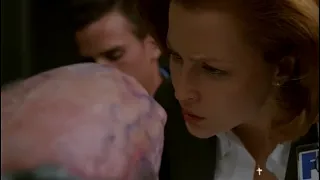 X Files Season 7 Deleted Scene "The Sixth Extinction II Amor Fati"