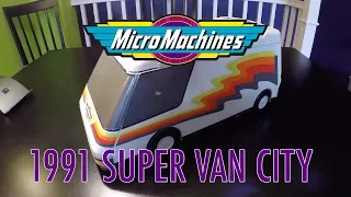 Micro Machines 1991 Super Van City Play Set Review