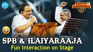 SP Balasubramanyam & Ilayaraja : Rare moments on stage || Maestro Ilaiyaraaja's Musical Concert