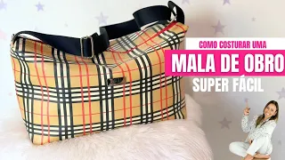 Mala de Ombro fácil e rápida de costurar - Costura CRIATIVA -  PASSO A PASSO - DIY