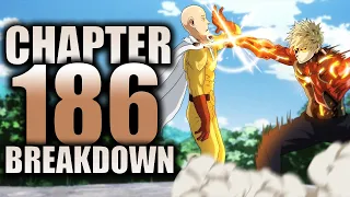 SAITAMA VS GENOS REMATCH (BIG REVEALS) / One Punch Man Chapter 186