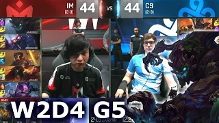 C9 vs IM - Worlds 2016 W2D4 Group B | LoL S6 World Championship Week 2 Day 4 Cloud 9 vs I May