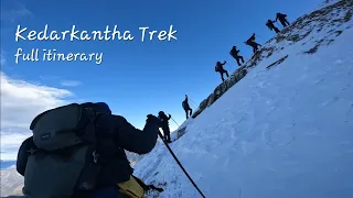 Kedarkantha Summit | Indiahikes Himalayan trek | Full itinerary | Epic GoPro footage