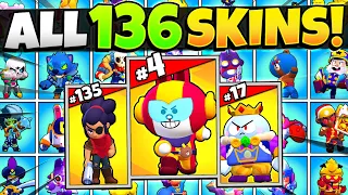 Ranking All 136 Skins In Brawl Stars! The BEST & WORST Skins Ever!