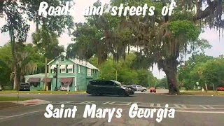 Roads and streets of Saint Marys Georgia