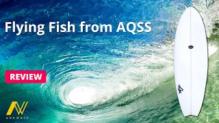 Surfboard review The Flying Fish from AQSS, a very fun board 🏄🏻‍♂️