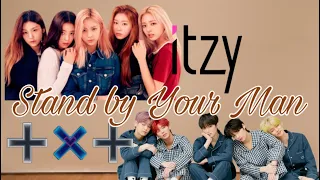 TXT and ITZY || Stand By Your Man (Carla Bruni)|| TXTZY FMV