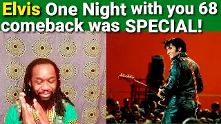 Elvis Presley One night with you 68 special reaction