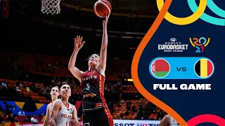 3RD PLACE: Belarus v Belgium | Full Game - FIBA Women's EuroBasket 2021 Final Round