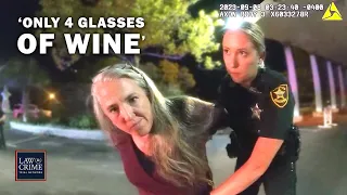 Bodycam: Florida Woman Allegedly Drunkenly Sped 115 Mph After Drinking 4 Glasses of Wine