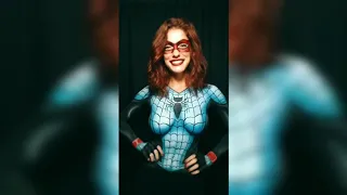 Nude Spiderwoman Art Painting Tik Tok