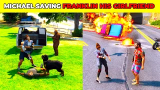 GTA V: DUGGAN KIDNAPPED FRANKLIN HIS GIRLFRIEND SAVING MICHAEL 🥺| #shorts