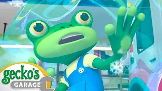 Gecko is Frozen | Gecko's Garage | Fun Cartoons for Children