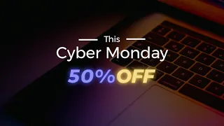 Free Cyber Monday Sale Announcement Video Template (Customizable) - FlexClip