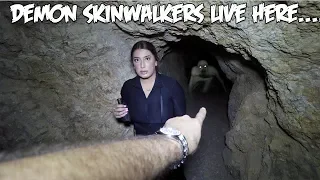 Our Life Changing Experience In The Haunted SKIN WALKER CAVES (GONE WRONG)