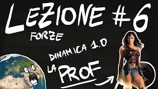 FISICA Teoria #6 - DINAMICA, FORZE (Peso, Elastica, Attrito, Vincolare), 1° PRINCIPIO della DINAMICA