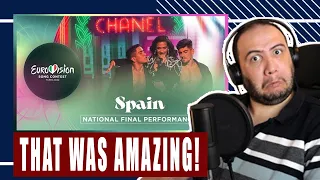 THAT WAS AMAZING! Chanel - SloMo - Spain 🇪🇸 - National Final Performance - TEACHER PAUL REACTS