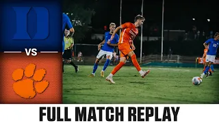 Duke vs. Clemson Full Match Replay | 2023 ACC Men's Soccer