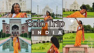INDIA |Solo trip | Travel Vlog | Taj Mahal| Travel Guide| Day trip