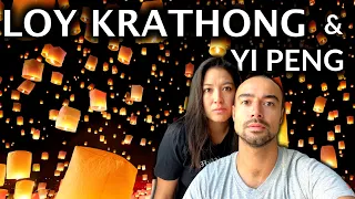 EXPLOSION nearly KILLED US 😱 !!! LOY KRATHONG And YI PENG NEARLY FATAL, Chiang Mai, Thailand