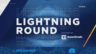 Lightning Round: Don't touch AST SpaceMobile, says Jim Cramer