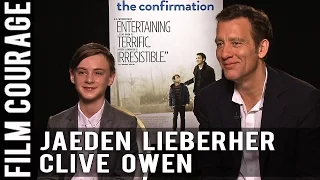 Jaeden Martell & Clive Owen on Acting