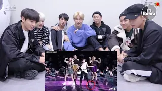 BTS reaction | BLACKPINK Accidents And Being Professional On Stage