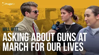 Will Witt at the March for Our Lives | Man on the Street